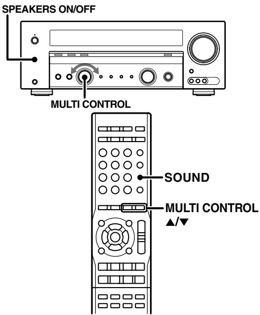 KENWOOD KRF-V5300D - Réglage précis du son - 1