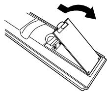 KENWOOD DVT-6300 - Chargement des piles - 1