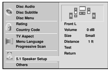 KENWOOD DVT-6300 - Réglages - 1