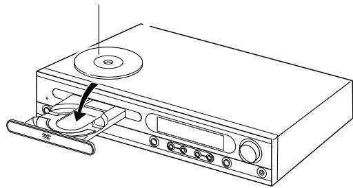 KENWOOD DVT-7300 - Mettre un disque en place. - 2