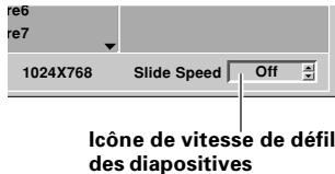 re6 re7 1024X768 Slide Speed Off Icône de vitesse de défil- des diapositives