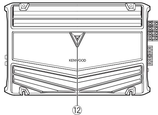 KENWOOD KAC-6406 - Retirer la clé de contact et débrancher la borne négative de la batterie pour éviter les court-circuits. - 1