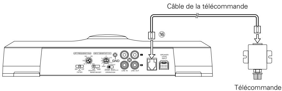 KENWOOD KAC-7251 - Raccordement d'un câble à fiche cinch (RCA) - 3