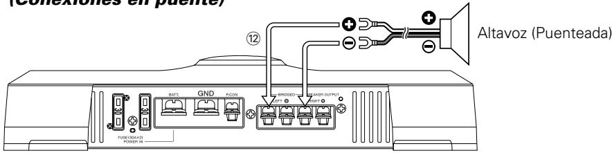 KENWOOD KAC-7251 - (Conexiones en puente) - 1