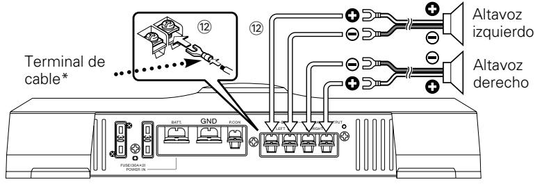 KENWOOD KAC-7251 - (Conexiones estereofónicas) - 1