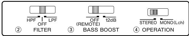 KENWOOD KAC-7251 - ■ Sistema de 2 canales - 2