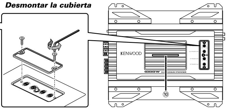 KENWOOD KAC-PS520 - ⑦ Boton de color variable(V-COLOR) - 1