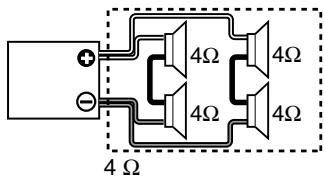 KENWOOD KAC-PS520 - ■ Sélection des haut-parleur - 3