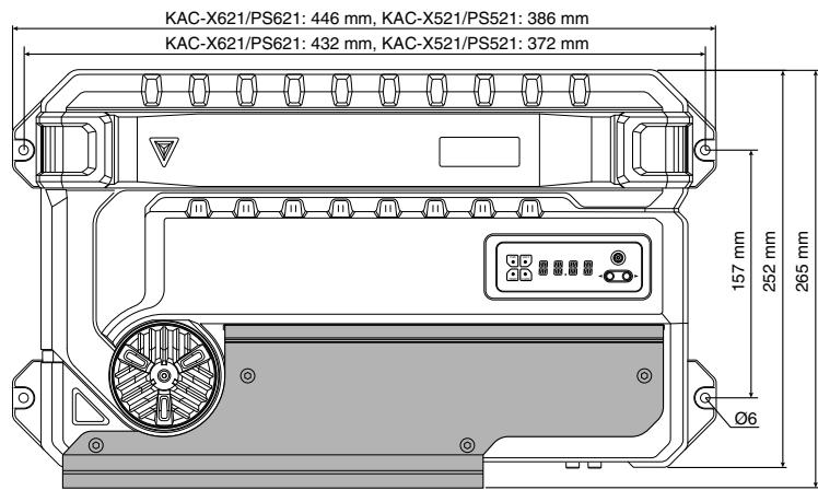 KENWOOD KAC-X521 - Sélection des haut-parleurs - 2