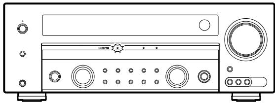 KENWOOD KRF-V5450D - Mettez la liaison HDMI en ou hors service. - 3