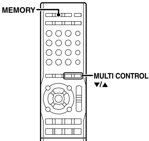 KENWOOD KRF-V5450D - Mise en mémoire manuelle des fréquences de stations de radio - 2