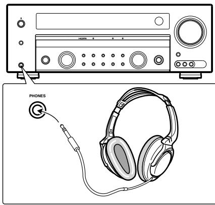 KENWOOD KRF-V5450D - Appuyez sur [speakers on/off] de sorte que l'indicateur d'enceinte s'éteigne. - 2