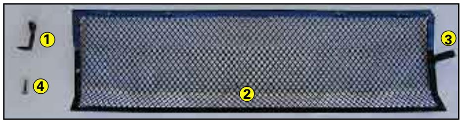 CITROEN XSARA PICASSO - Consigne de montage de la grille pare-neige : - 4