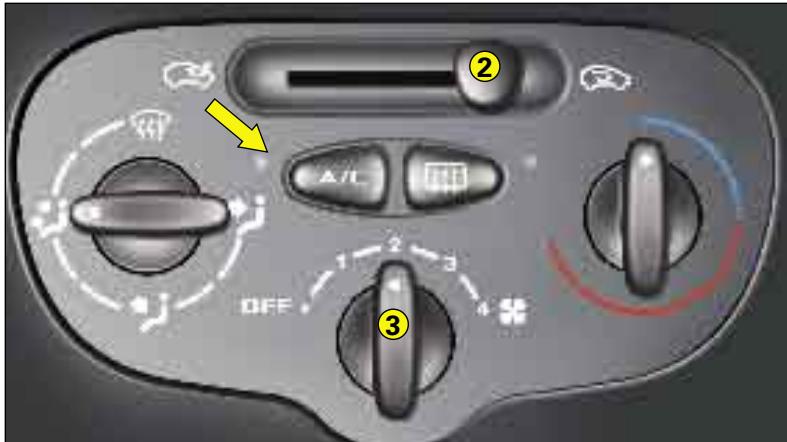 CITROEN XSARA PICASSO - Recirculation d'air - 1