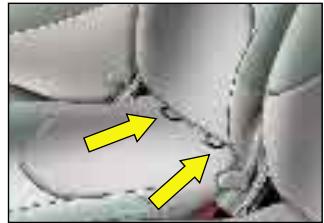 CITROEN XSARA PICASSO - Les ancrages ISOFIX et le système de fixation ISOFIX - 1