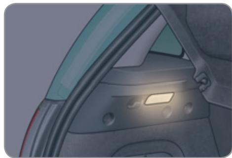 CITROEN C3 II - ÉCLAIRAGE DE COFFRE - 1