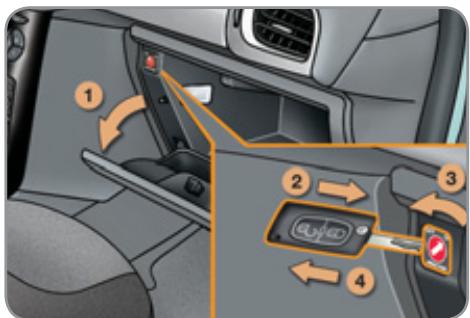 CITROEN C3 II - Airbag passager avant - 1