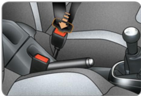 CITROEN C3 II - Ceintures avant - 1