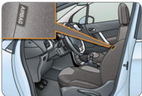 CITROEN C3 II - Airbags latéaux - 1