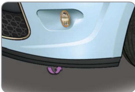 CITROEN C3 II - Changement des projecteurs antibrouillard - 1