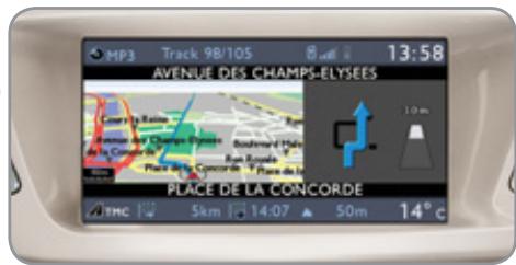 CITROEN C3 II - L'ÉCRAN COULEUR 16/9 (AVEC MY WAY) - 1