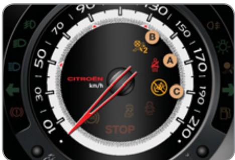 CITROEN C3 II - Ceintures avant et airbag frontal passager - 1