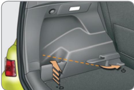 CITROEN C3 II PICASSO - Plancher de coffre mobile - 2