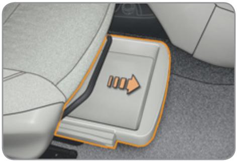 CITROEN C3 II PICASSO - TIROIR DE RANGEMENT - 1