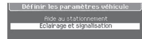CITROEN C3 II PICASSO - Définir les paramètres vehicule - 2
