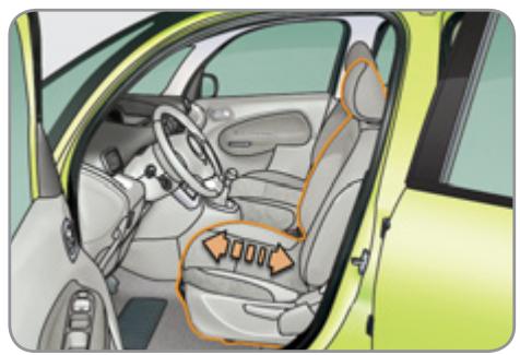 CITROEN C3 II PICASSO - SIÉGES AVANT - 1