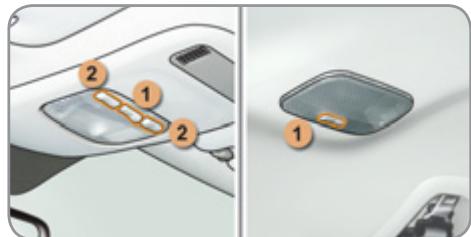CITROEN C3 II PICASSO - Éclairage interieur - 1