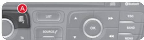 A LIST SOURCE # TA OK ESC BAND MENU