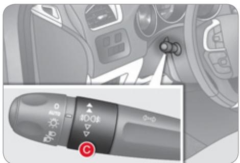 CITROEN C4 II - Modèle avec feux antibrouillard arrière seuls - 2