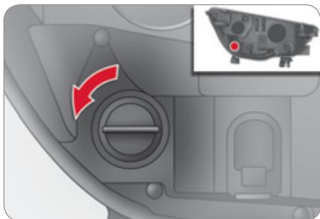 CITROEN C4 II - Changement des indicateurs de direction - 2