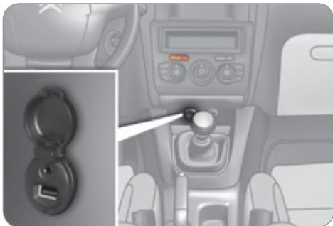 CITROEN C4 II - CENDRIER AMOVIBLE - 4