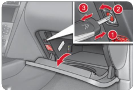 CITROEN C4 II - Airbag frontal passager - 1