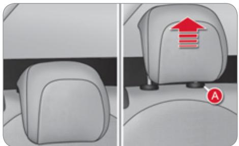 CITROEN C4 II - Appuis-tête arrière - 1