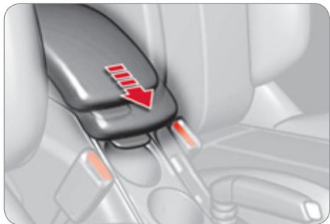 CITROEN C4 II - ACCOUDOIR AVANT - 1