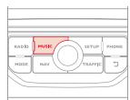 CITROEN BERLINGO 2 2014 - Utiliser l'entree auxiliaire (aux) cable AUDIO jack/usb NON FOURNI - 2