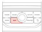 CITROEN BERLINGO 2 2014 - Orientation de la CARTE - 2