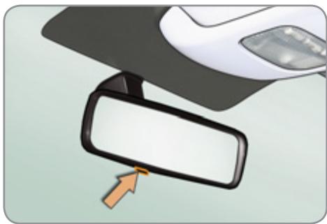 CITROEN C3 PICASSO 2011 - Rétroviseur interieur - 1