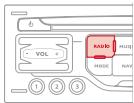 CITROEN C3 PICASSO 2011 - SELECTIONNER UNE STATION - 2