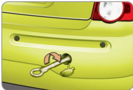 CITROEN C3 PICASSO 2011 - Remorquage d'un autre vehicule - 1