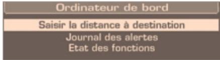 CITROEN C3 PICASSO 2011 - Saisir la distance jusqu'à la destination - 5