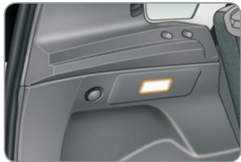 CITROEN C3 PICASSO 2011 - ÉCLAIRAGE DE COFFRE - 1