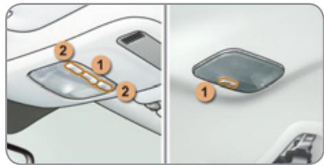 CITROEN C3 PICASSO 2011 - Éclairage interieur - 1