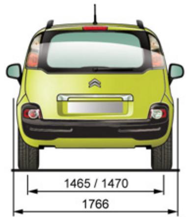 CITROEN C3 PICASSO 2011 - CARACTERISTIQUES TECHNIQUES - 2