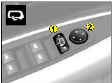 CITROEN C4 1 2006 - RÉTROVISEURS EXTERIEURS - 1