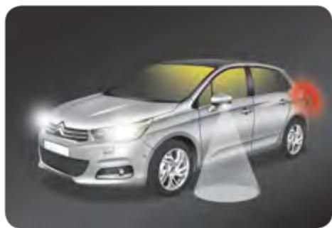 CITROEN C4 2 2010 - Éclairage d'accueil - 1