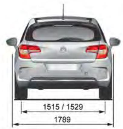 CITROEN C4 2 2010 - CARACTÉRISTIQUES TECHNIQUES - 2